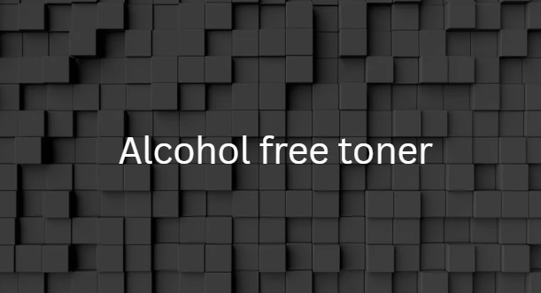 alcohol free toner