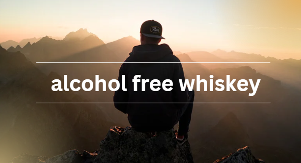 Alcohol free whiskey
