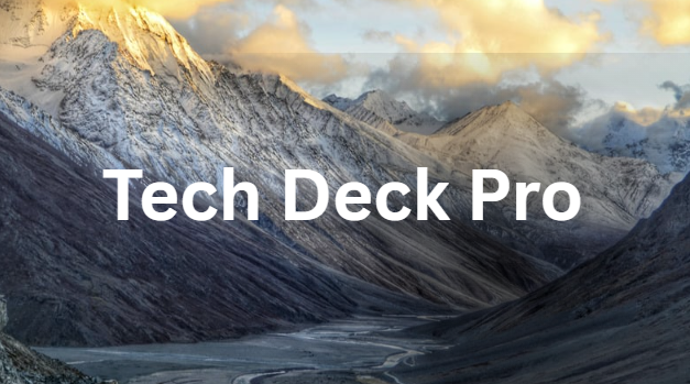 Tech Deck Pro