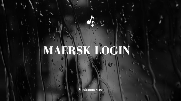 Maersk login