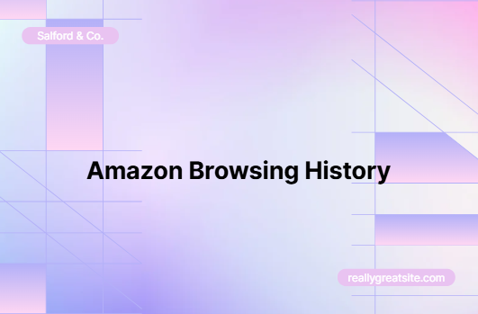 Amazon Browsing History