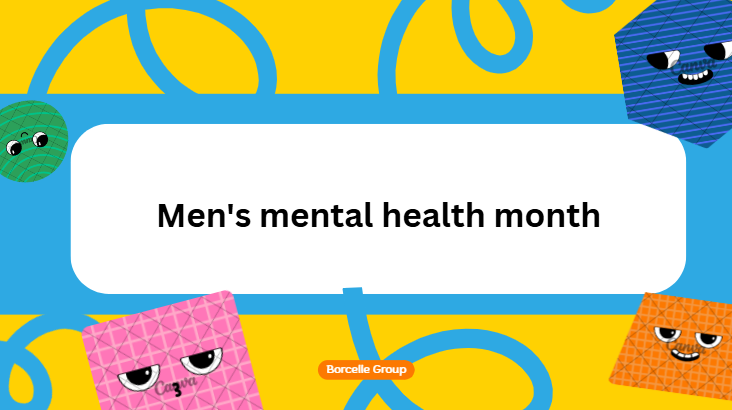 Men's Mental health month